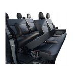 Housses de si�ge sur mesure pour renault trafic 2014 - 2022 ? tissu jacquard et polyester renforc� ? ...