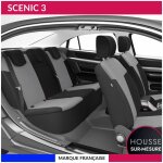 Housses de si�ge sur mesure pour scenic 3 (04 / 2009 � 09 / 2016) housse voiture / auto d'int�rieur jeu ...