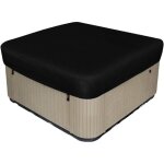 Housse de spa d'extrieur impermable et rsistante aux intempries, housse de protection carre pour ...