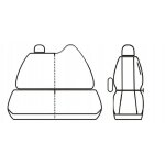 Housses sur mesure renault trafic 3 iii 2014 - 2025