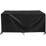 Jamais utilis�]housse de table de jardin 150 x 90 x 75 cm tissu oxford 420d noir housse de table de jardin ...
