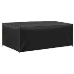 Housse table de jardin 180 x 120 x 74cm, housse de protection b�che r�sistante aux intemp�ries et aux ...