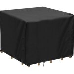 Housse table de jardin carre, bache salon de jardin impermable, anti - uv, oxford tissu housse de table ...