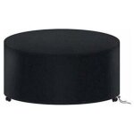 Housse de table de jardin ronde, housse de mobilier de jardin imperm�able, b�che oxford 210d, 128 x 71cm ...