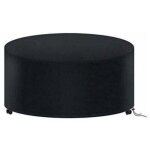 Housse de table de jardin ronde, xu, housse de mobilier de jardin imperm�able, b�che oxford 210d, 128 ...