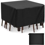 Housse de table de jardin - tissu oxford 420d - housse de protection pour meubles de jardin d'extrieur ...