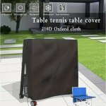 Housse de table de ping - pong extrieure revtement pvc ouvertures de ventilation - bche impermable ...