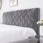 Housse de tte de lit, housse de tte pour lit double / simple rembourre, housse lastique, protection ...