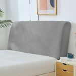 Housse de tete de lit, extensible housse tte de lit de protection anti - poussire, couverture de tte ...