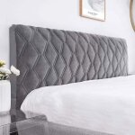 Housse t�te de lit , protecteur housse avec c�t� extensible, housse lavable anti - poussi�re (color : ...