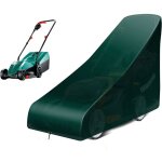 Housse pour tondeuse � gazon, imperm�able avec cordon d'ourlet r�glable, coupe - vent, anti - uv, 140 ...