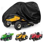 Housse de tracteur de jardin, housse tondeuse autoport�e, b�che en tissu oxford 420d coupe - vent, anti ...