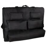 Housse de transport pour table de massage avec rangements - noir - vivezen Housse de transport pour table de massage avec rangements - noir - vivezen