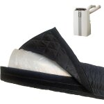 Housse de tuyau de climatisation, enveloppe de conduit flexible en aluminium, enveloppe de tuyau d'aration ...