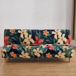 Housse universelle extensible sans accoudoir pour canap� , imprim� style 5, taille s