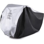 Housse de v�lo pour 3 v�los - housse de pluie imperm�able - r�sistante � la poussi�re et aux uv - id�ale ...