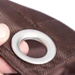 Livedeco - housse vide pouf g�ant xl imperm�able ext�rieur outdoor chocolat big52 iron raw