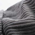 Livedeco - housse vide pouf géant xl intérieur velours côtelé gris big52 Livedeco - housse vide pouf géant xl intérieur velours côtelé gris big52