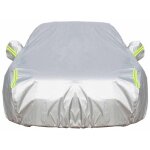 Housse de voiture ext�rieure 190t housse de protection imperm�able � l'eau, compartiment ouvert, doublure ...