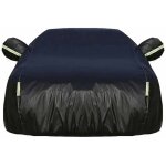 Housse de voiture ext�rieure 190t housse de protection imperm�able � l'eau, compartiment ouvert, doublure ...