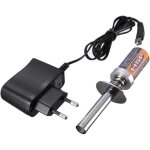 Hsp nitro starter kit bougie allumeur pour hsp redcat nitro propuls 1 / 8 1 / 10 rc voiture (prise standard ...