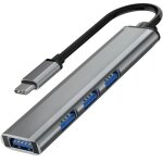 Hub usb - c 4 en 1 avec ports usb - c, adaptateur usb - c vers usb, hub usb - c avec 1 port usb 3. 0 ...