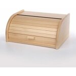 Huche  pain en bois avec volet - pin, huche  pain spacieuse pour la cuisine