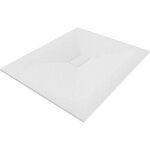 Mexen - hugo receveur de douche rectangulaire smc 130 x 100 cm, blanc - 42101013