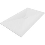 Mexen - hugo receveur de douche rectangulaire smc 160 x 100 cm, blanc - 42101016 Mexen - hugo receveur de douche rectangulaire smc 160 x 100 cm, blanc - 42101016