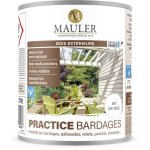 Huile double protection uv bois ext�rieur - 1l mat gris perle - phase aqueuse - practice bardage mauler ...