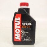 Huile de fourche motul factory line 5w pour moto scooter haute