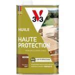 V33 - huile haute protection biosourcée teck brun mat - 1l V33 - huile haute protection biosourcée teck brun mat - 1l