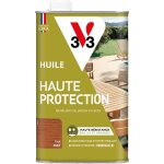 V33 - huile haute protection biosourcée teck mat - 1l V33 - huile haute protection biosourcée teck mat - 1l