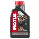 Huile d'origine pour m�lange de carburant motul 710 2t 1l cross quad moped
