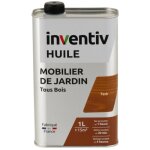 Huile mobilier extrieur teck inventiv 1l - protection uv & intempries