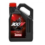 Huile motul 300v 5w40 pour moteur 4t 100% synth�tique bidon 4l