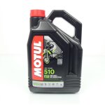 Huile motul 510 2t 4l pour graissage s�par� m�lange deux roues
