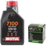 Huile motul 7100 10w50 1l + filtre hiflo hf652 ktm excf sxf 250 450 husq fe fc Huile motul 7100 10w50 1l + filtre hiflo hf652 ktm excf sxf 250 450 husq fe fc