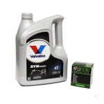 Huile valvoline synpower 10w50 4l + filtre hiflo hf138 suzuki sv gsf gsxr gsx