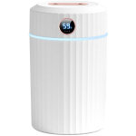 Humidificateur d'air, 2l humidificateur ultrasonique silencieux avec thermo - hygromètre, duple buse ... Humidificateur d'air, 2l humidificateur ultrasonique silencieux avec thermo - hygromètre, duple buse ...