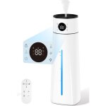 Humidificateur d'air, 8l top fill humidificateur d'air chambre avec t�l�commande, contr�le intelligent ...