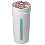 Humidificateur d'air avec arr�t automatique, atomiseur usb portable pour voiture (blanc)