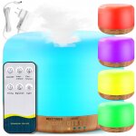 Humidificateur d'air diffuseur aromathrapie lampe de nuit ioniseur rvb parfum