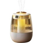 Humidificateur � brume fra�che 1, 3 l pour chambre � coucher avec st�rilisateur uv et affichage num�rique ...