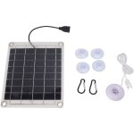 Humidificateur d'eau flottant 20w, panneau solaire double face, portable, usb, mini humidificateur  ...