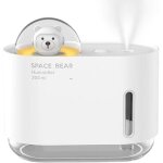 Humidifier and air purifier in one - 300ml cool mist humidifier for plants and babies, super quiet, easy ...