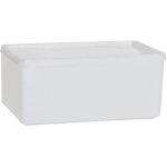 H�nersdorff - bo�te avec couvercle coiffant 1. 500 ml, rectangulaire, naturel, 103x208x94 mm