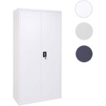 Mendler - armoire  dossiers hwc - h17 - armoire de bureau en acier - 2 portes verrouillables mtal - ...