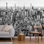 Hxadeco - papier peint vue sur new york n&b papier peint Hxadeco - papier peint vue sur new york n&b papier peint