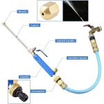 Hydro jet power washer, high pressure water gun, pistolet a eau haute pression avec buse, lance � eau ...